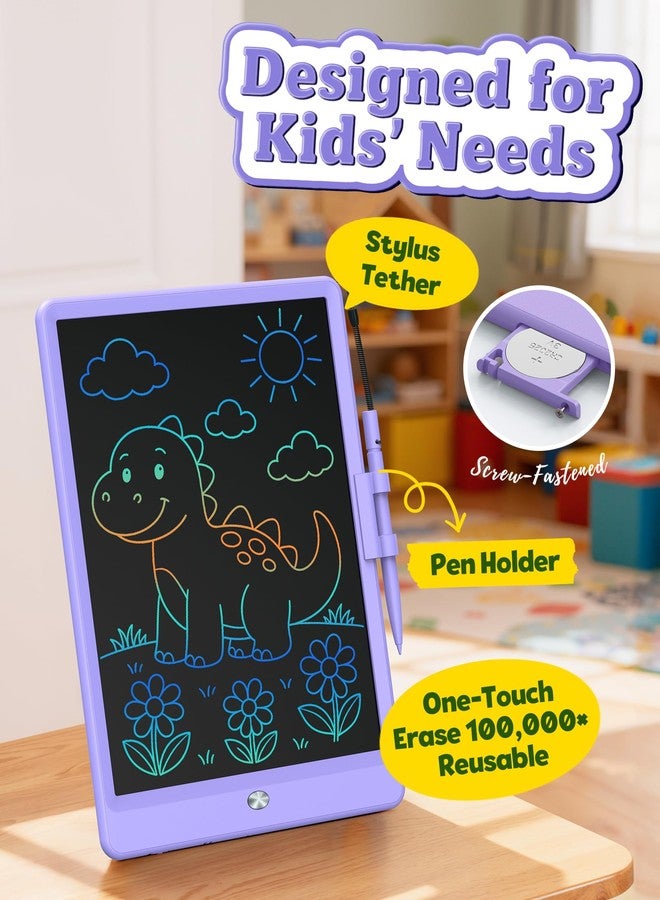 bravokids Doodle Pads 10 Inch Light Purple - Image 4