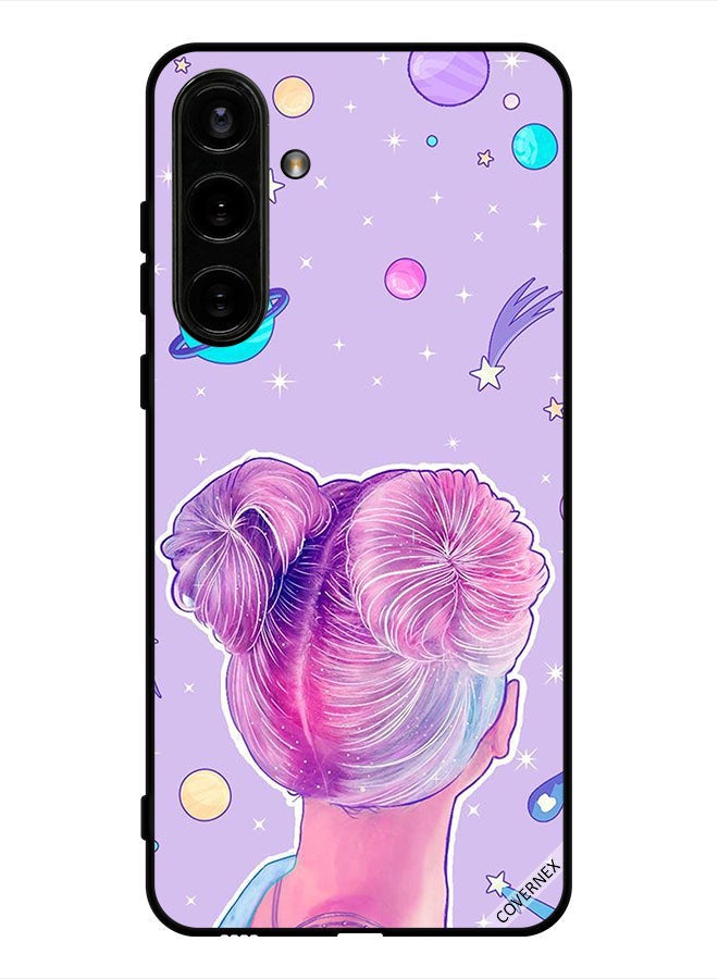 Covernex Protective Case Cover For Samsung Galaxy S24 Girl And Space Stars Art - Image 1