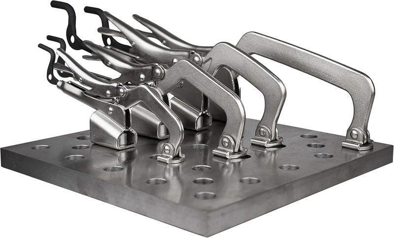 BuildPro PTT956K Inserta Plier, Table Mount Clamp, Rear Crank Handle, 5/8" Insert Diameter, 6-1/8" Throat Depth - Image 3