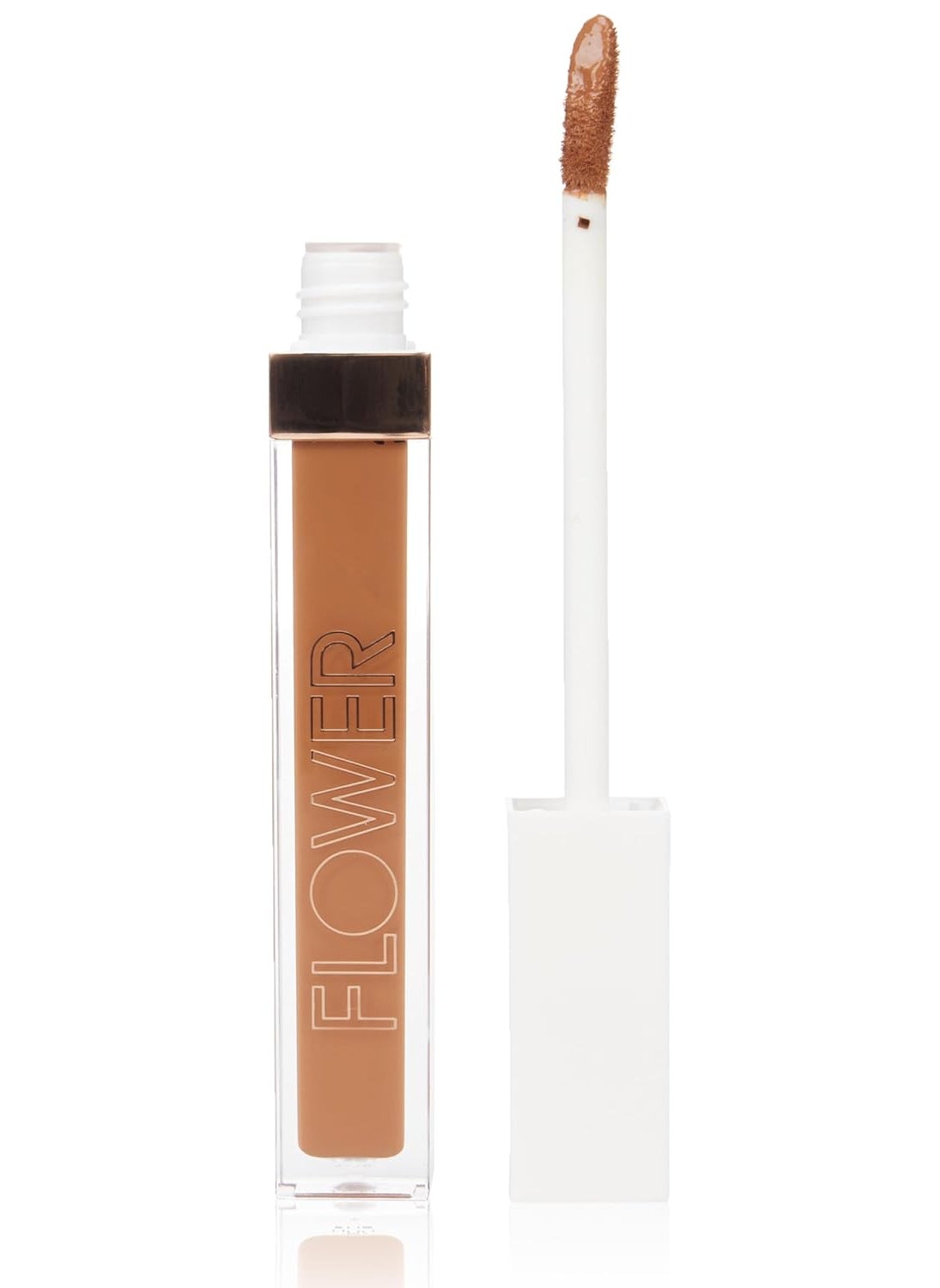 FLOWER BEAUTY By Drew Barrymore Light Illusion Full Coverage Concealer  Diffuse Dark Under Eye Circles  Blurs Blemishes  Weightless Formula  Crease Proof Makeup Mocha