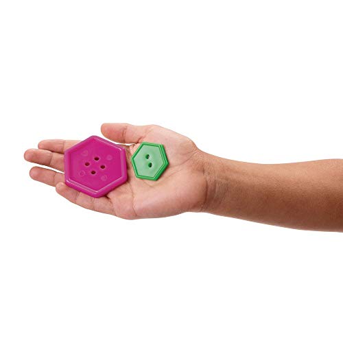 Colorations - BAGBTN Really Big Bright Buttons, 130 Pieces, 1 Pound, 8 Shapes, Assorted Colors, Sewing, Jumbo, Projects, Crochet, Knitting, Gifts, Hand Made, Arts & Crafts, for Kids - Image 5