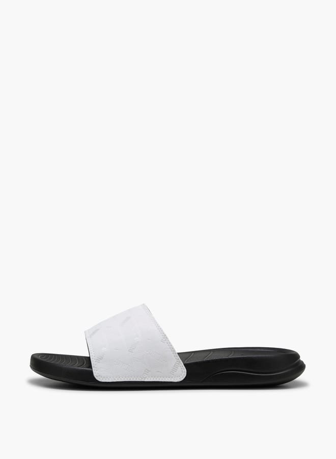 PUMA Men's Logo Print Slip-On Slides - Popcat 20 - Image 5