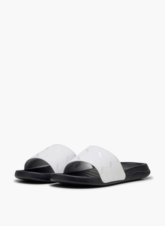 PUMA Men's Logo Print Slip-On Slides - Popcat 20 - Image 1