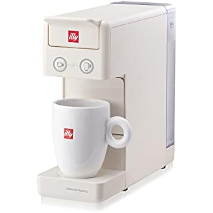 Illy Coffee Maker Machine Y33 Iperespresso Espresso  Filter Capsules Coffee Machine Compact Design White - Image 4