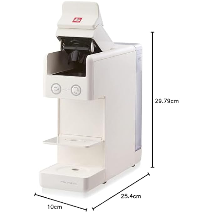 Illy Coffee Maker Machine Y33 Iperespresso Espresso  Filter Capsules Coffee Machine Compact Design White - Image 5