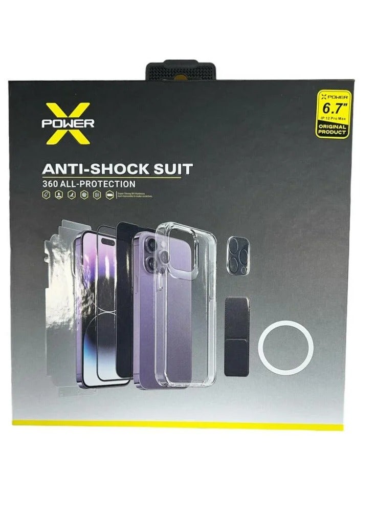 اكس باور بكج الحماية المتكاملة الأقوى الكل في  في 1 لجوال ايفون 15 - Image 2