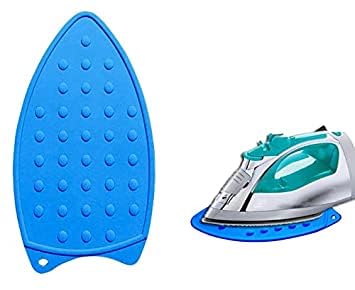 Amfs Store Heatresistant Silicone Iron Box Mat Rest Pad Flexible Waterproof Insulation Mat Ironing Board Pack of 2 Assorted Color I M 2 4 - Image 2