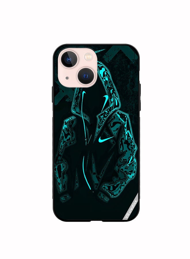 VR CREATIVE Protective Case Cover For Apple iPhone 14 Msk Guy In Green Jacket Design Multicolour - Image 1