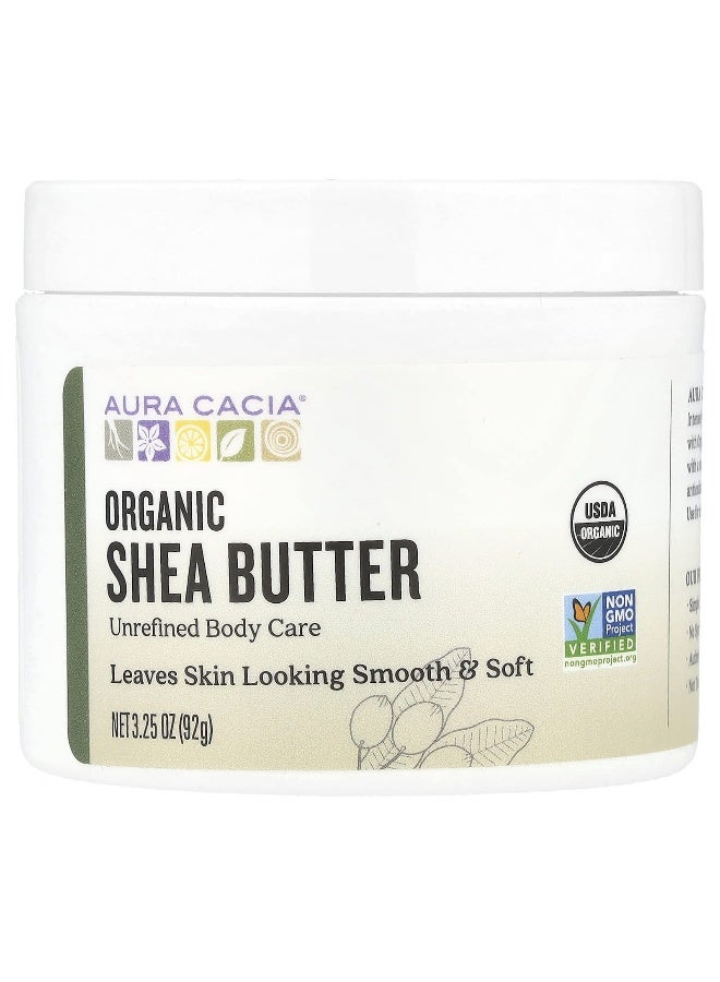 Aura Cacia, Organic Shea Butter, 3.25 oz (92 g) - Image 1