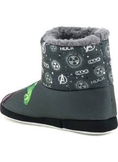 AVENGERS Friend 2pr Gray Children's Slipper House Boots  - Image 3