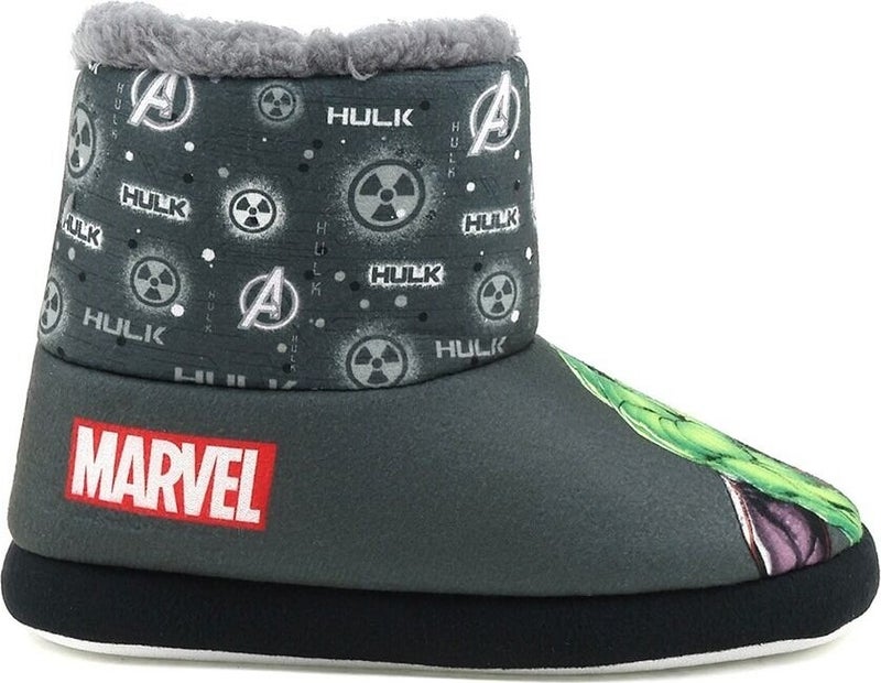 AVENGERS Friend 2pr Gray Children's Slipper House Boots  - Image 2