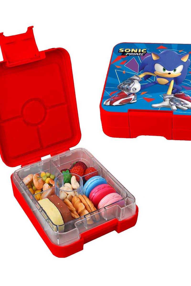 Sega Sonic the Hedgehog Snack Box – SEGA Character – Fun & Portable Snack Box for Kids - Image 1