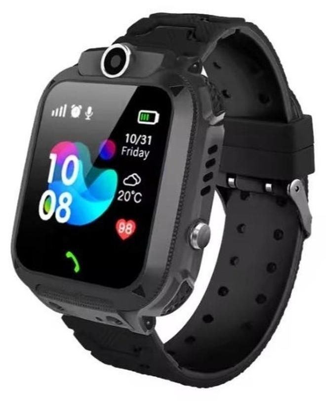 Nabi Kids Smart Watch for Boys & Girls – Touchscreen Smartwatch with Camera, Games, Alarm, Music Player & More – Fun & Educational Gift for Children – Easy to Use – Black - Image 1