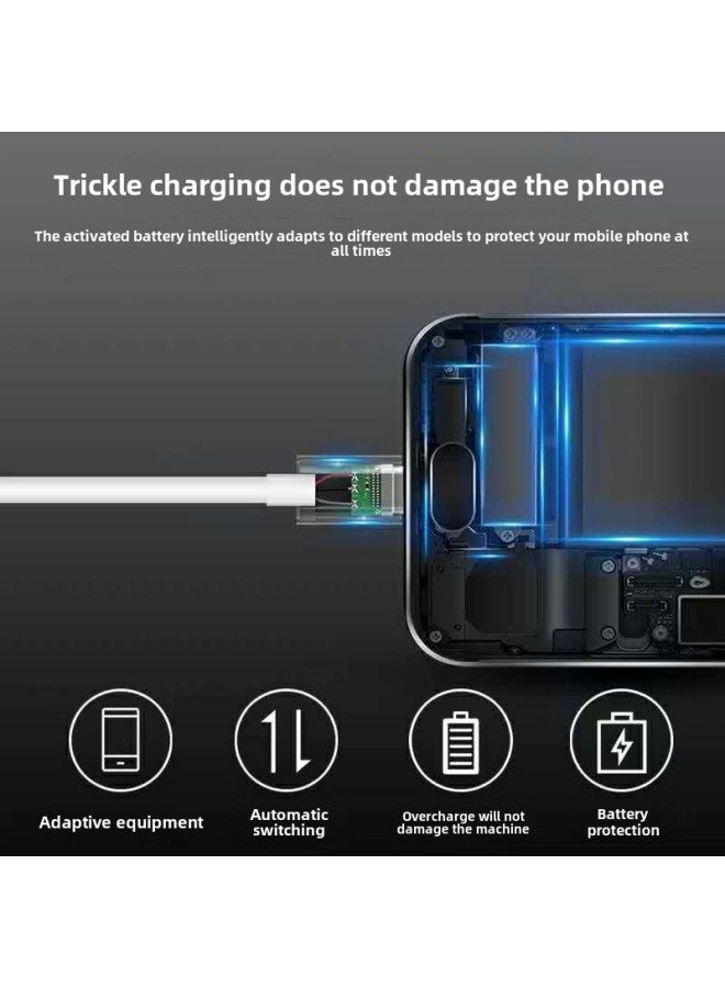 Android Data Line Mobile Phone Fast Charging Usb For Huawei Glory Imagine Vivo Small/red Rice OPPO Charger Line-Color:3-wire Thickened Pure Copper Wire 99% Speed Increase_super Short 0.25m Tc Wire Travel Portable Special  - Image 4