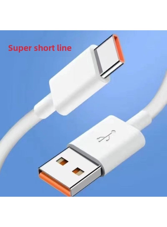 Android Data Line Mobile Phone Fast Charging Usb For Huawei Glory Imagine Vivo Small/red Rice OPPO Charger Line-Color:3-wire Thickened Pure Copper Wire 99% Speed Increase_super Short 0.25m Tc Wire Travel Portable Special  - Image 1