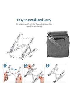Generic Stand laptop metal Stationery < Desk Accessories & Workspace Organizers < Platforms, Stands & Shelves  - Image 5