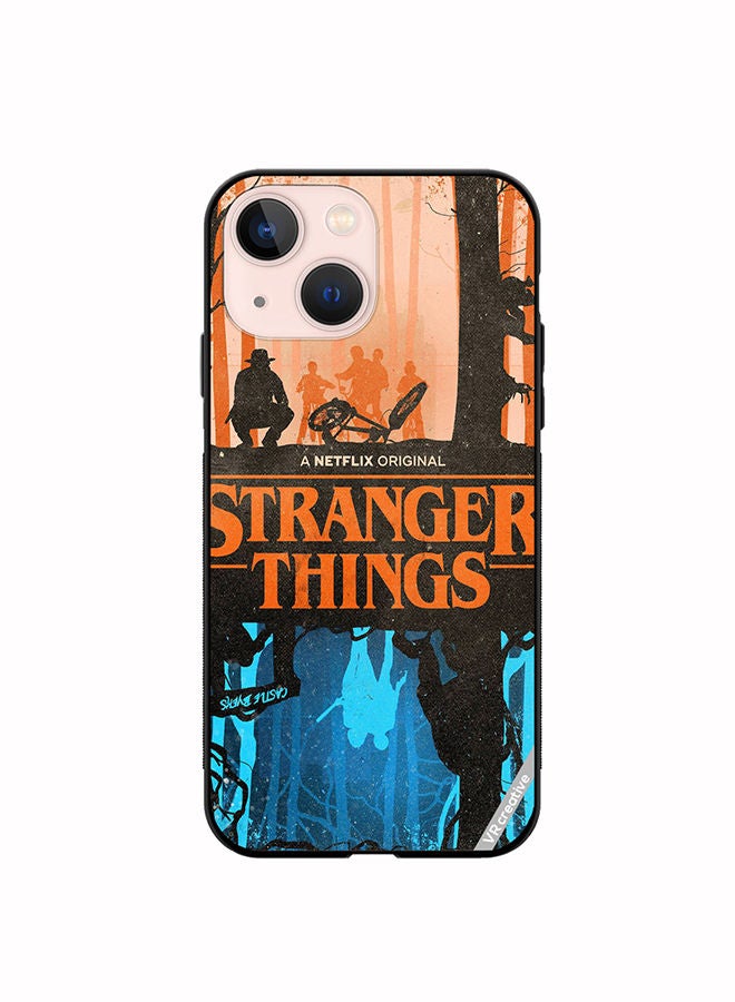 VR CREATIVE غطاء حماية لجهاز آبل آيفون 14 بتصميم أشياء غريبة متعدد الألوان - Image 1