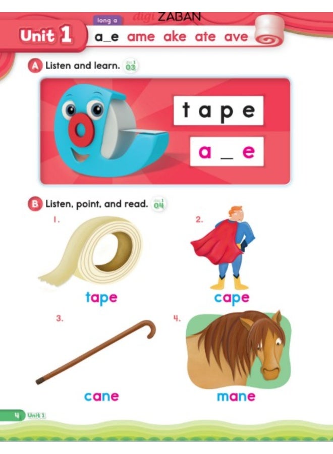 Oxford Phonics Book Word 3 Long Vowels - Image 5