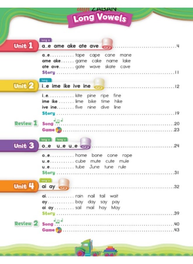 Oxford Phonics Book Word 3 Long Vowels - Image 3