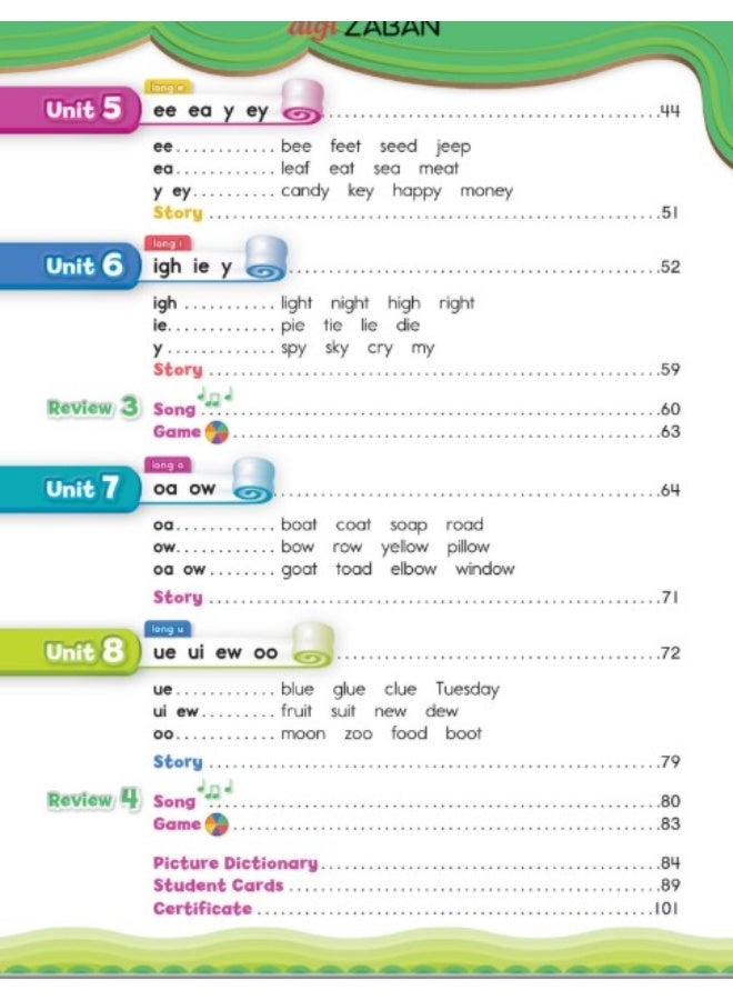 Oxford Phonics Book Word 3 Long Vowels - Image 4