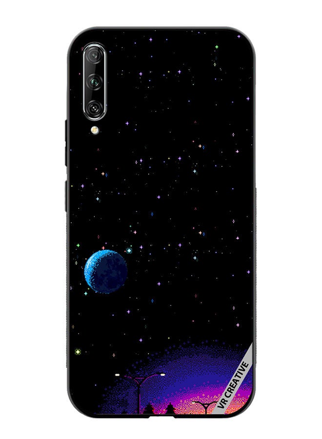 VR CREATIVE Protective Case Cover For Huawei Nova Y9S 8-Bit Pixel Galaxy Design Multicolour - Image 1