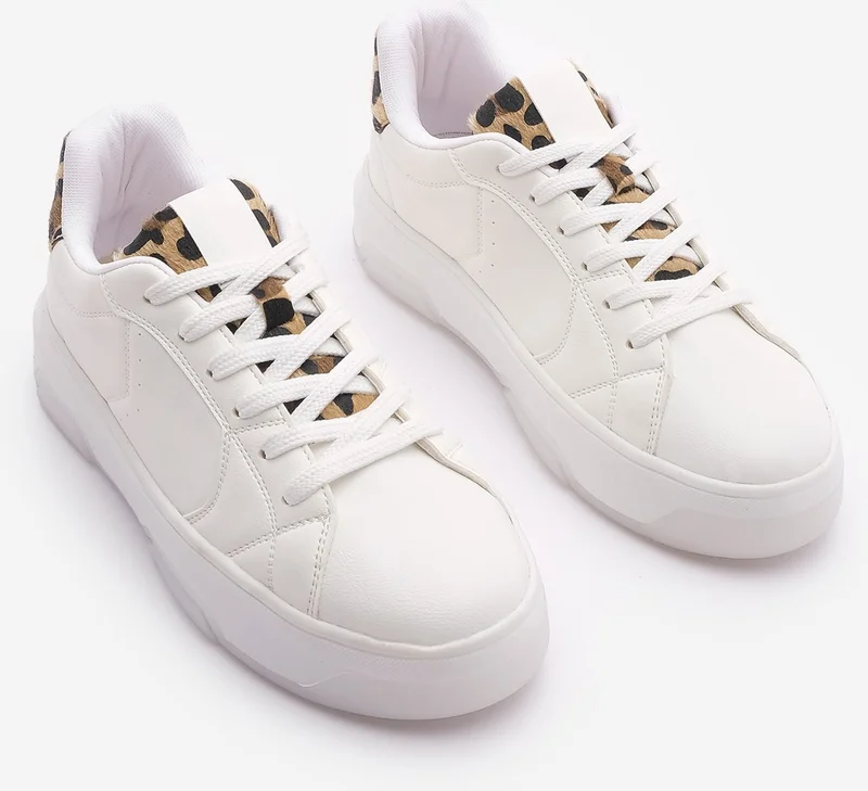 MARJIN Margin Women's Sneaker Thick Sole Stitch Detailed Sports Shoes Aletta