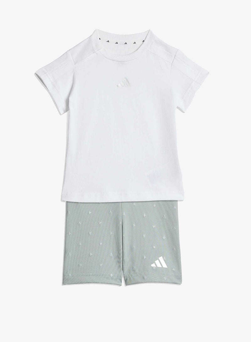 Adidas Infant Seasonals Glam Biker Set - Image 1