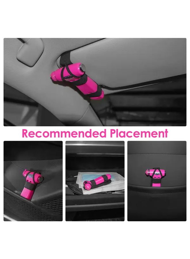 Blue Emergency Escape Tool Car Safety Hammer with Seatbelt Cutter Compact Rescue Mallet for Vehicle and Home - Image 4