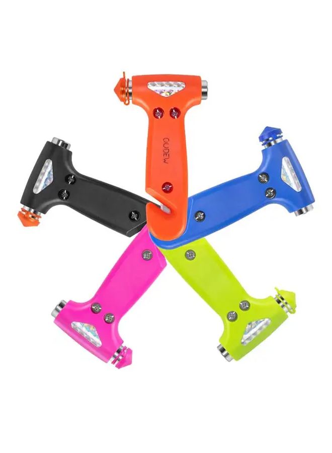 Blue Emergency Escape Tool Car Safety Hammer with Seatbelt Cutter Compact Rescue Mallet for Vehicle and Home - Image 5