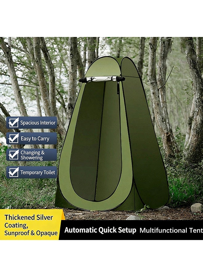 RollsTimi  Outdoor Tent Changing Clothes Tent Camping Multi Use Pop Up Room Tent,Green - Image 1