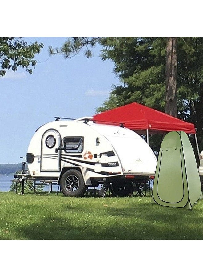 RollsTimi  Outdoor Tent Changing Clothes Tent Camping Multi Use Pop Up Room Tent,Green - Image 4