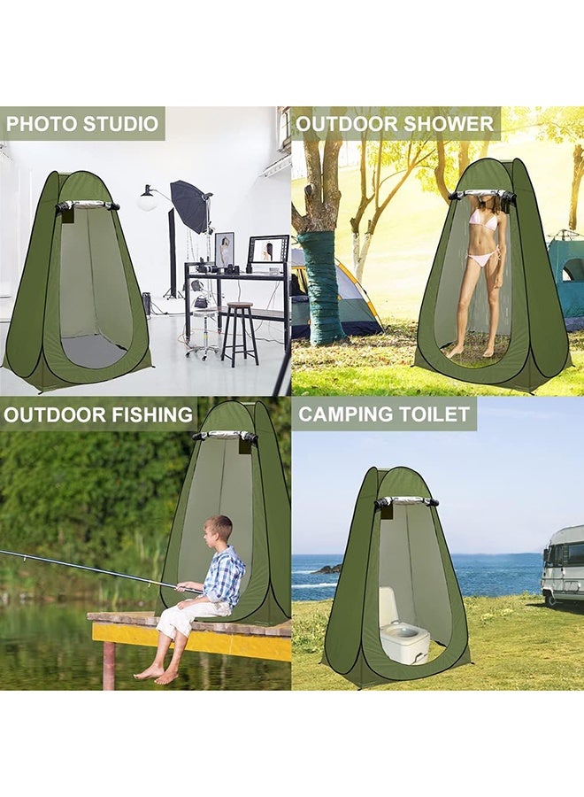 RollsTimi  Outdoor Tent Changing Clothes Tent Camping Multi Use Pop Up Room Tent,Green - Image 5