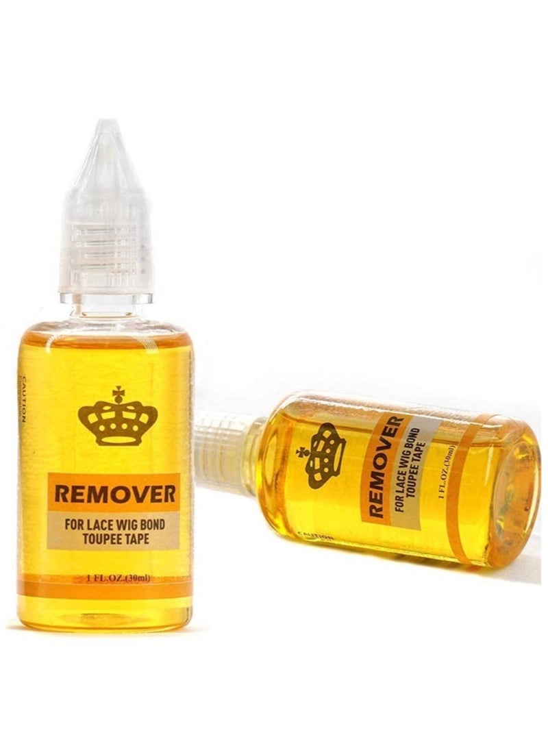 Removes Hair Glue, Wig Tape, Double Sided Extension Tape,30ml Tape Remover for Hair Extensions Remover for Lace Wig Bond Toupee Tape in Hair Extensions Adhesive - Image 2