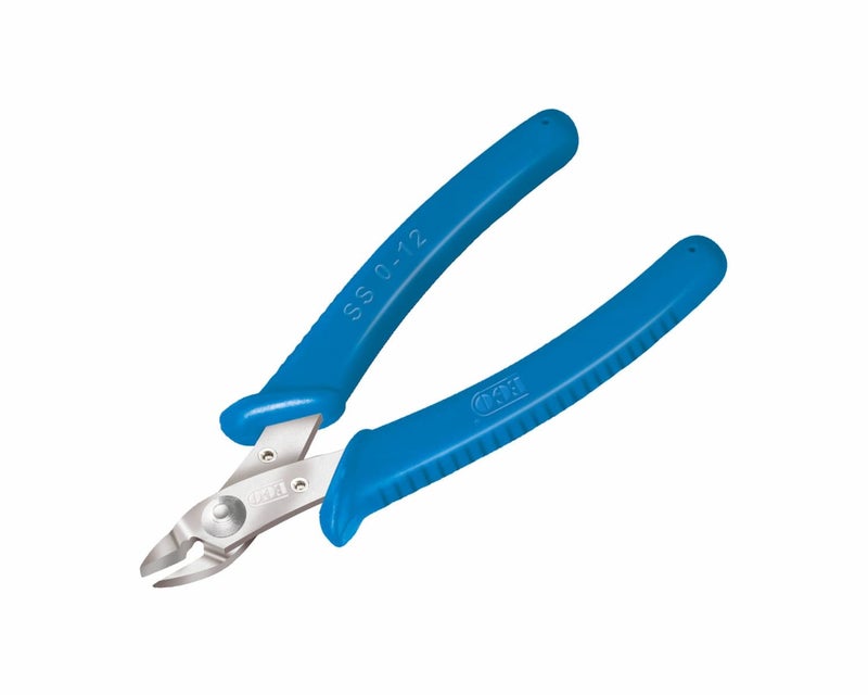 Professional Wire Cutter Pliers with Comfort Grip Handle bluered Stainless Steel  - Image 1