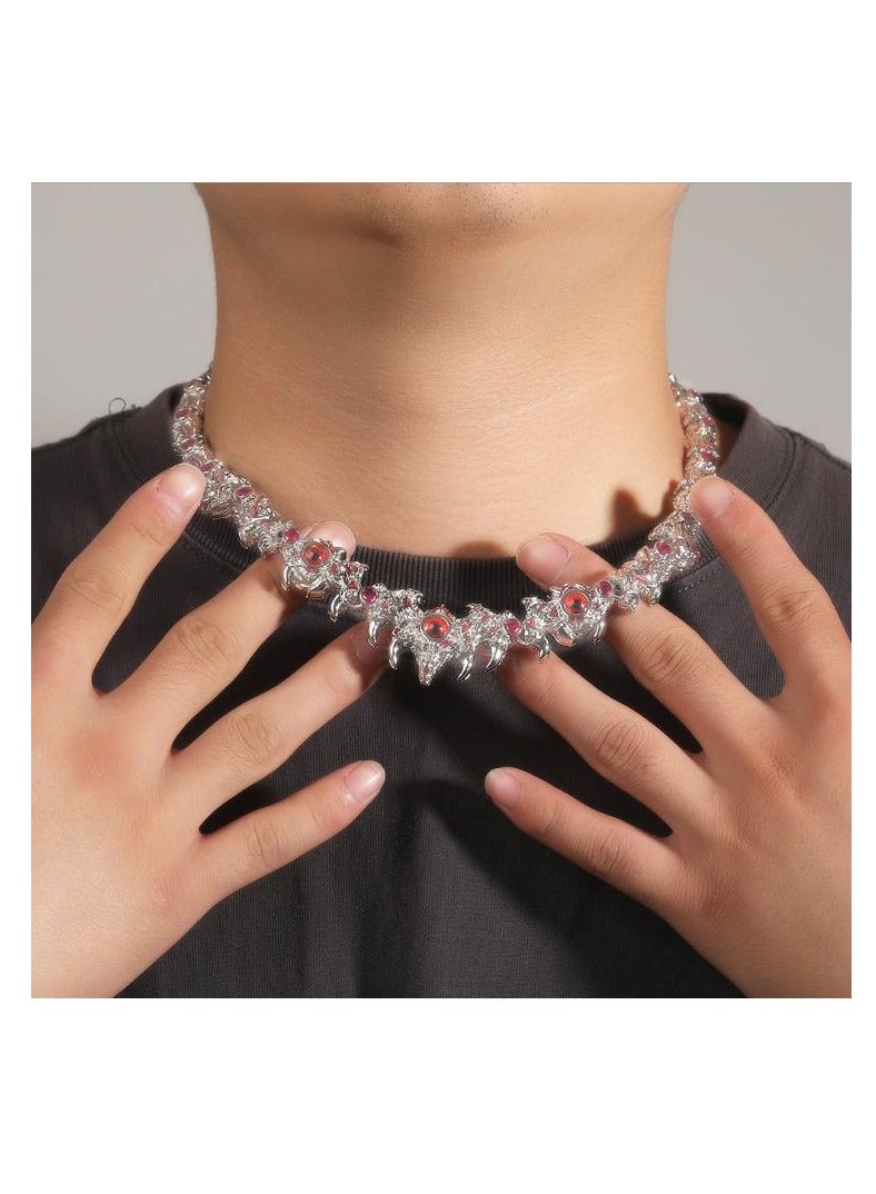 Gem Men's Diamond Inlaid Necklace  - Image 2