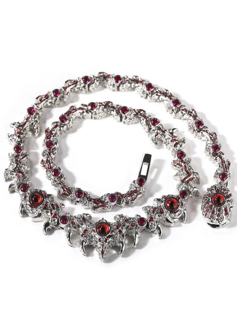 Gem Men's Diamond Inlaid Necklace  - Image 4