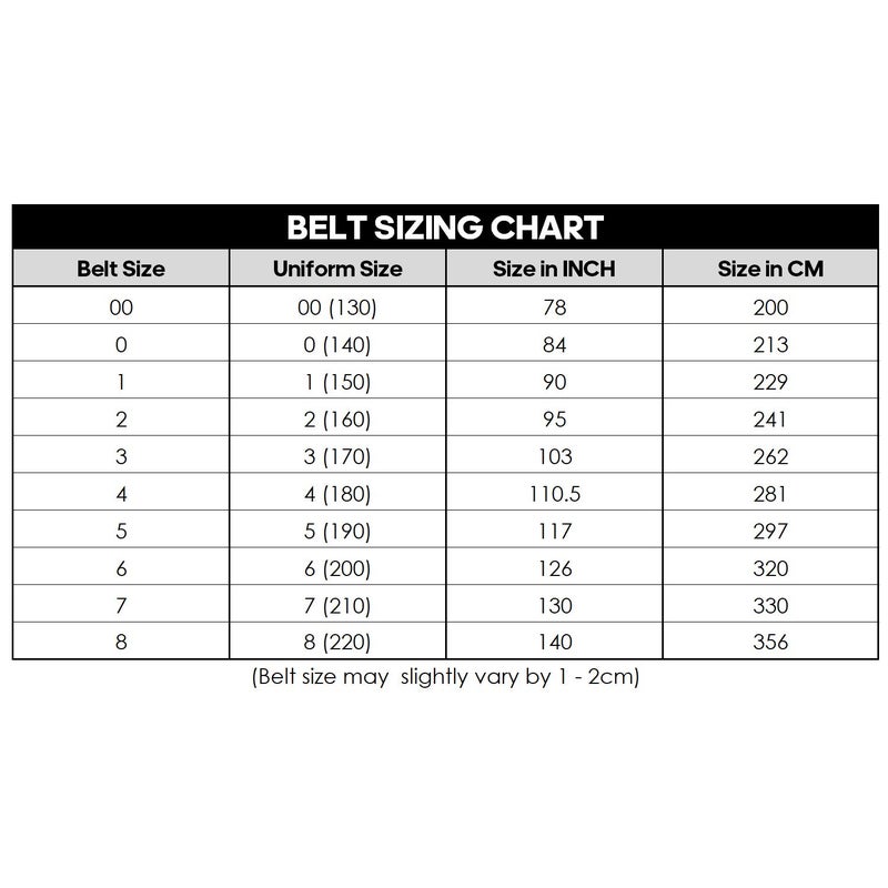 adidas Custom Embroidered Black Belt for Martial Arts - Taekwondo, Karate, Judo and Jiu Jitsu - Image 3