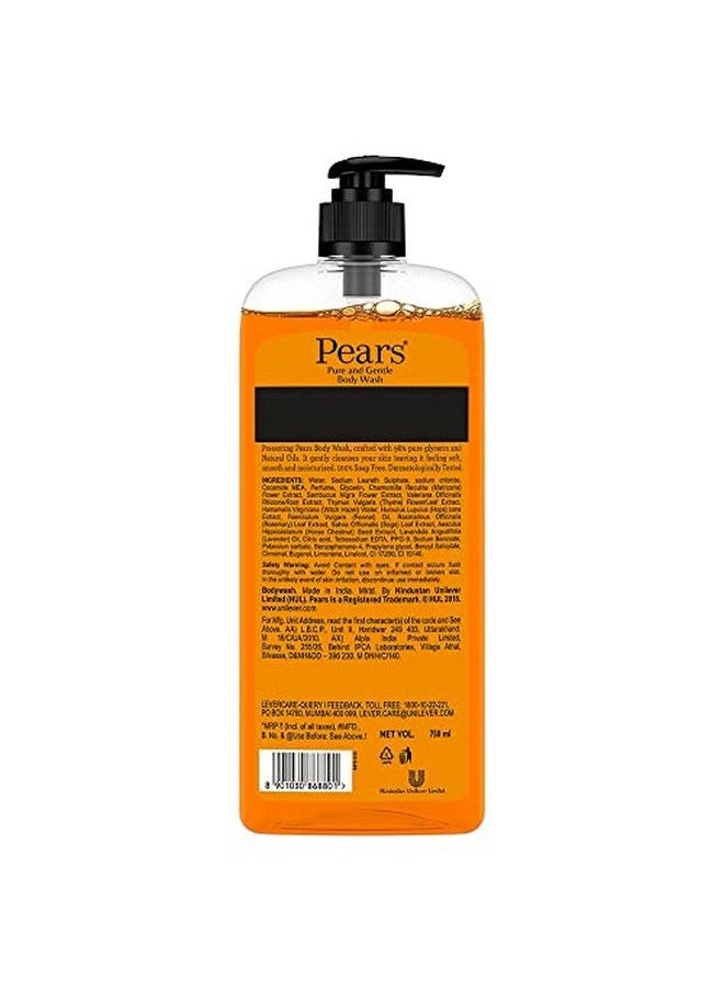 Pears Pure & Gentle Shower Gel Supersaver Xl Pump Bottle With 98% Pure Glycerine 100% Soap Free And No Parabens 750 Ml  - Image 3