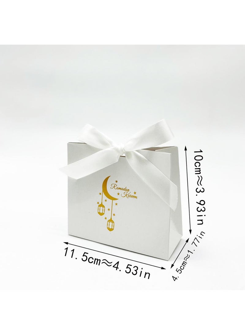 عام 50 قطعة حلويات تغليف كرتون عيد الفطر رمضان كريم حزب تذكار هدية مربع - Image 4