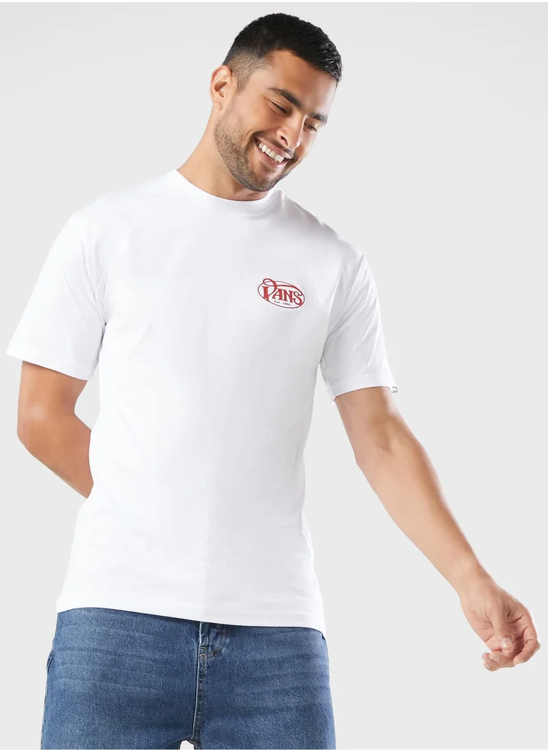 VANS Oval Script T-Shirt