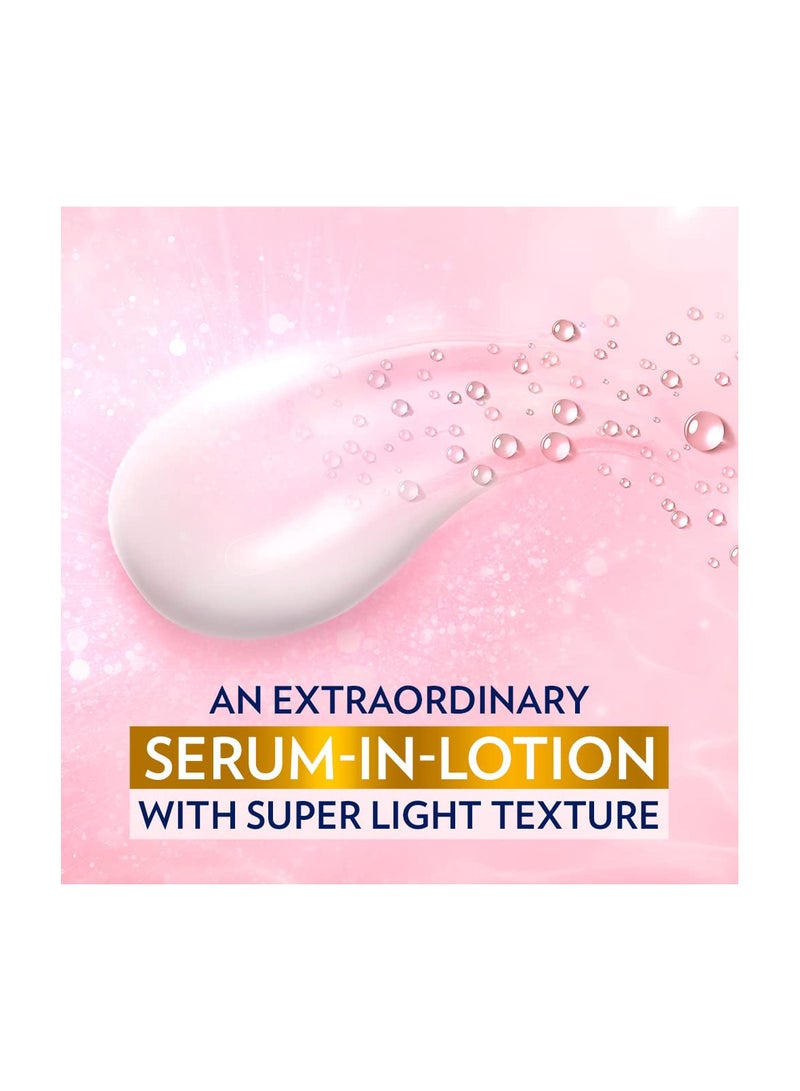 فازلين جلوتا هيا ديوي راديانس، 200 مل، سيروم في لوشن، معزز بالغلوتا جلو، للحصول على بشرة أكثر إشراقًا بشكل واضح من الاستخدام الأول - Image 5