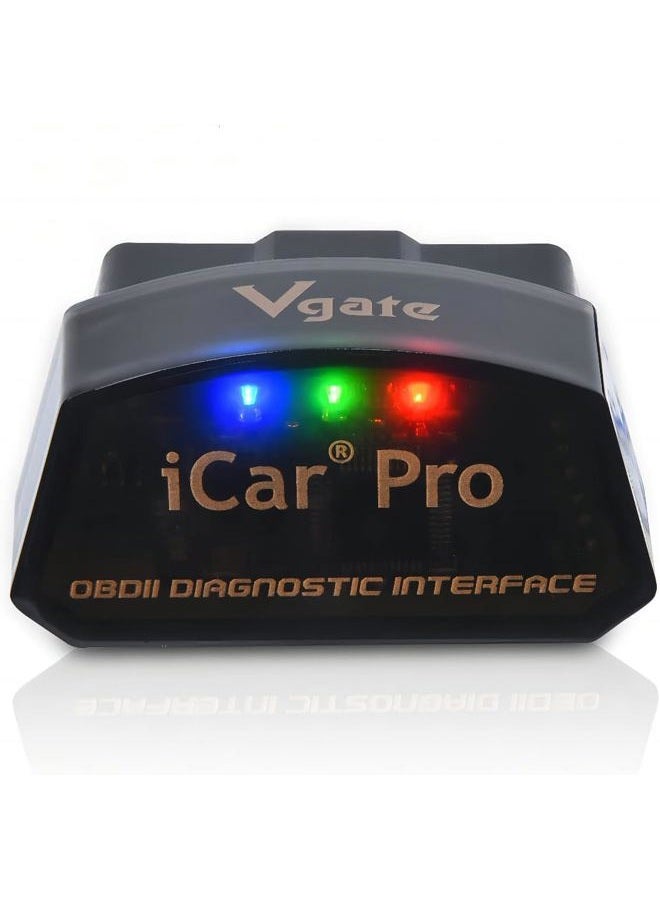 Vgate iCar Pro Wi-Fi OBD2 Scanner Scan Tools OBDII Car Diagnostic Tool Code Reader Fault Check Engine Light for iOS iPhone iPad/Android Compatible with ELM327 Adapter - Image 1