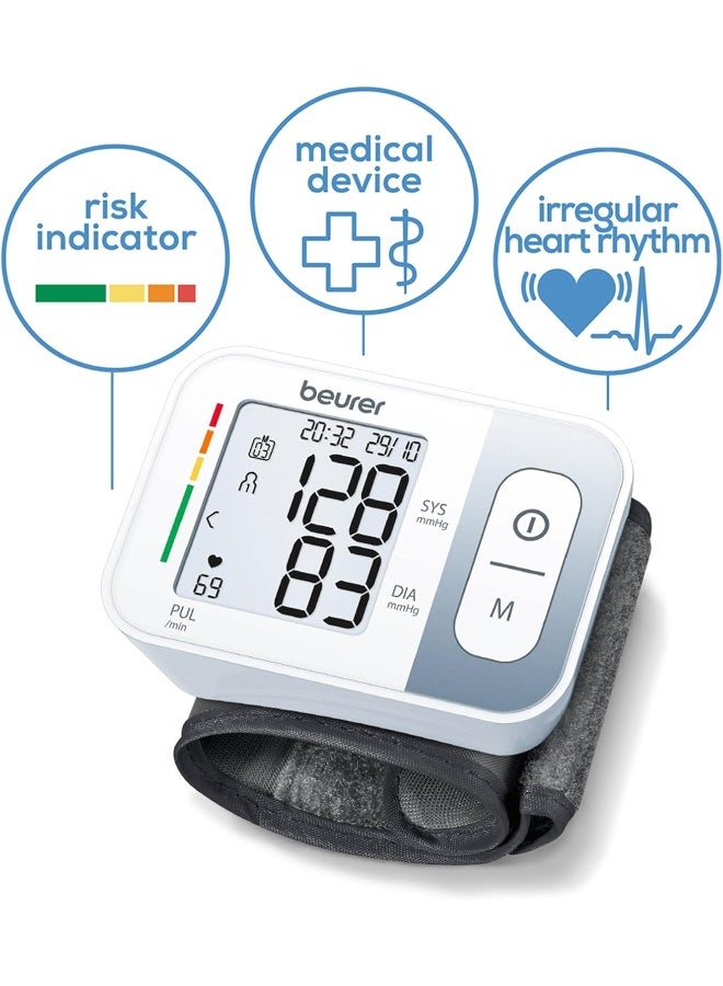 Beurer BC28 Automated Wrist BP Monitor - Image 5