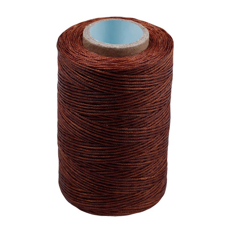 MIUSIE Colorful 284Yards Leather Sewing Waxed ThreadPractical Long Stitching Thread for Leather Craft DIYBookbinding Shoe RepairingLeather Projects