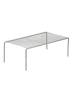 sulfar Stainless Steel Kitchen Dish Rack Storage Shelves for Kitchen Cabinets Multipurpose Organizer with Anti-Rust Nano Coating (pack of 1) Silver  - Image 1