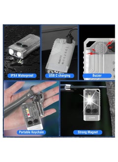 BORUIT Boruit V10 1000 Lumens Light Mini Multifunctional Pocket Flashlight  - Image 4