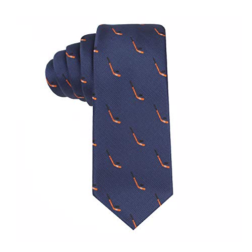 AUSCUFFLINKS Ice Hockey Tie for Him | Hockey Player Fan Present for Him | Hockey League Lover | Work Ties for Him | Bday Prezzie for Guys (Ice Hockey) - Image 5