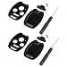 Kewucn Replacement Key Fob Case Shell 2 PCS No Cutting Required Car Key Fob Keyless Entry Remote Shell Case Fits for 20032012 Accord 20062013 Civic EX 20092015 Pilot 20052006 CRV - Image 2