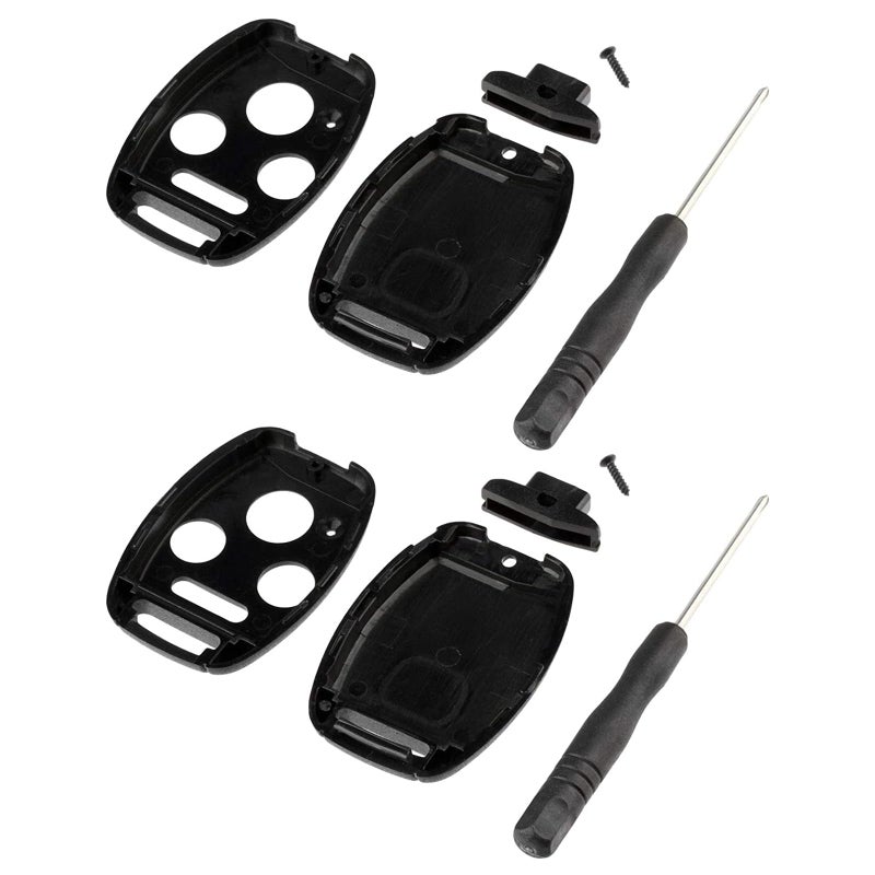 Kewucn Replacement Key Fob Case Shell 2 PCS No Cutting Required Car Key Fob Keyless Entry Remote Shell Case Fits for 20032012 Accord 20062013 Civic EX 20092015 Pilot 20052006 CRV - Image 3
