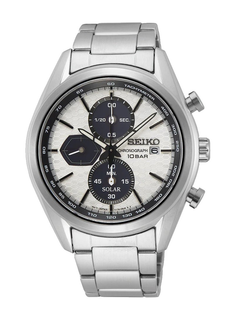 Seiko Chronograph Quartz Stainless Steel Men's Watch SSC769P1